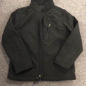Snozu Black Kids Softshell Jacket